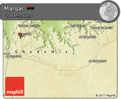 Physical Map of Marqas