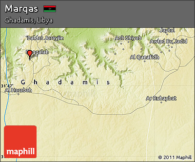 Physical Map of Marqas