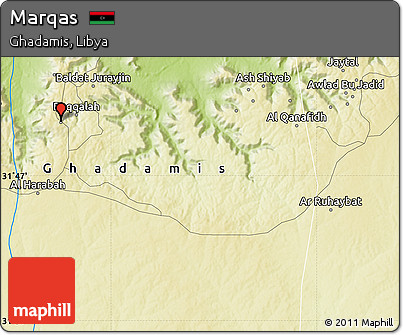 Physical Map of Marqas