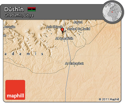 Satellite Map of Dūshīn