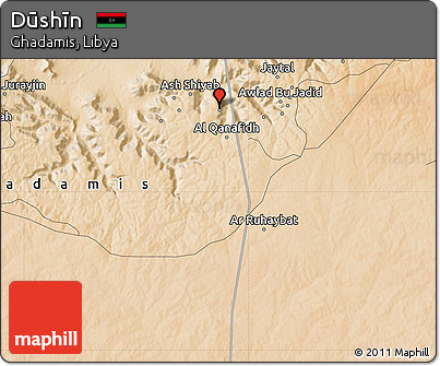 Satellite Map of Dūshīn