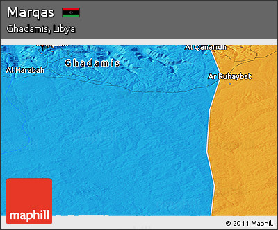 Political Panoramic Map of Marqas