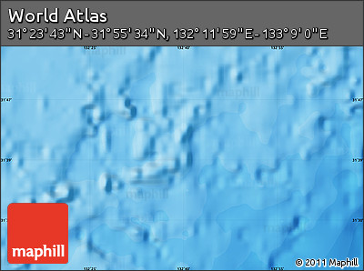 Political Map of the Area around 31° 39' 38" N, 132° 40' 30" E