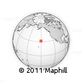 Outline Map of the Area around 31° 39' 38" N, 150° 22' 30" W, rectangular outline