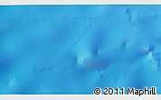 Shaded Relief 3D Map of the area around 31° 39' 38" N, 156° 28' 29" E