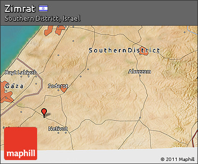 Satellite 3D Map of Zimrat