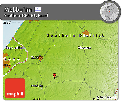 Physical Map of Mabbu`im