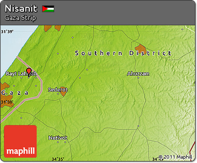 Physical Map of Nisanit