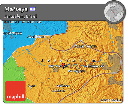 Political Map of Maẖseya