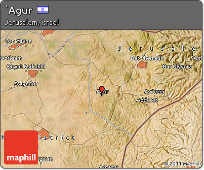 Satellite Map of `Agur