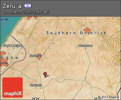 Satellite Map of Zeru`a