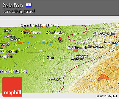 Physical Panoramic Map of Ẕelafon