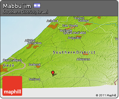 Physical Panoramic Map of Mabbu`im