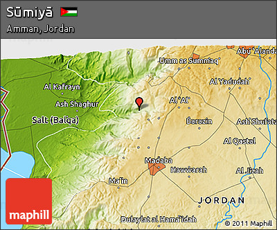 Physical 3D Map of Sūmiyā