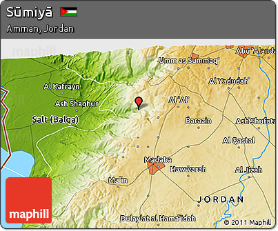 Physical 3D Map of Sūmiyā