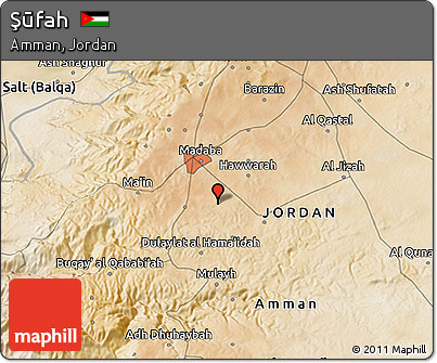 Satellite 3D Map of Şūfah