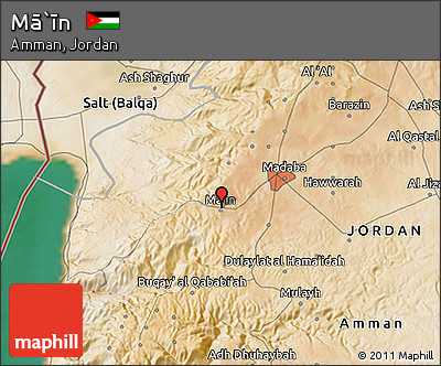 Satellite 3D Map of Mā`īn