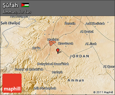 Satellite 3D Map of Şūfah