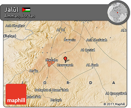 Satellite Map of Jalūl