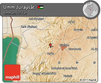 Satellite Map of Umm Juraysāt