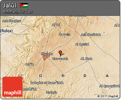 Satellite Map of Jalūl