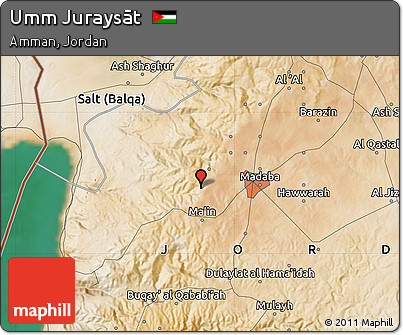 Satellite Map of Umm Juraysāt