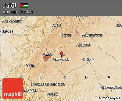 Satellite Map of Jalūl