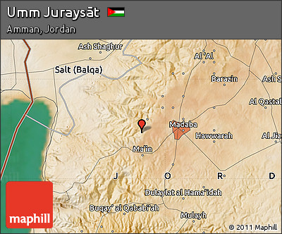Satellite Map of Umm Juraysāt