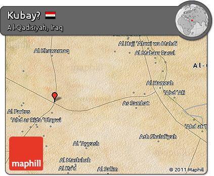Satellite 3D Map of Kubayḩ