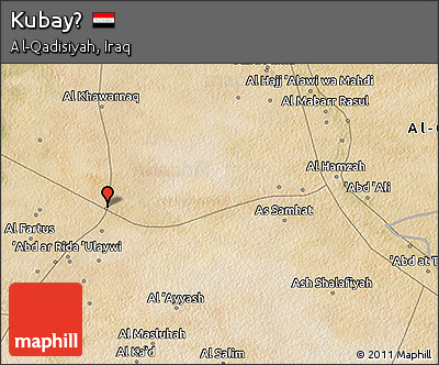 Satellite 3D Map of Kubayḩ