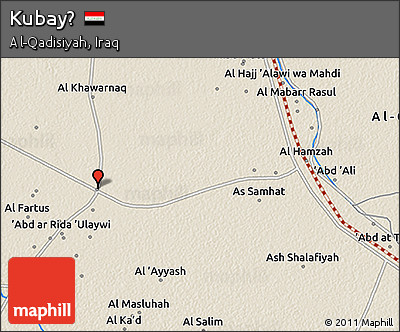 Shaded Relief 3D Map of Kubayḩ
