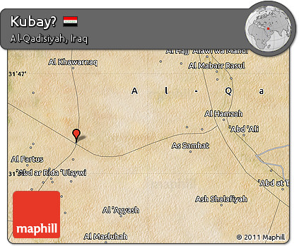 Satellite Map of Kubayḩ