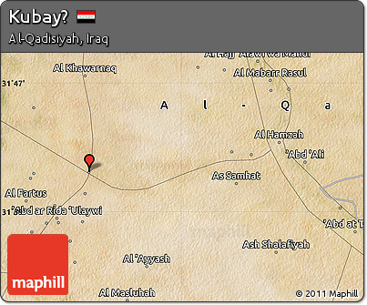 Satellite Map of Kubayḩ