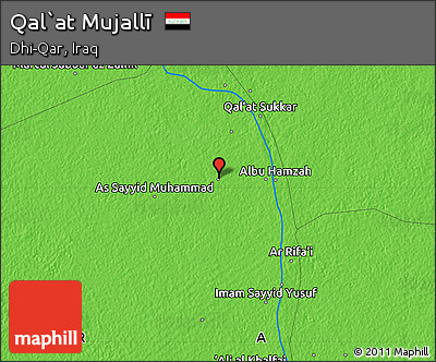 Political Map of Qal`at Mujallī