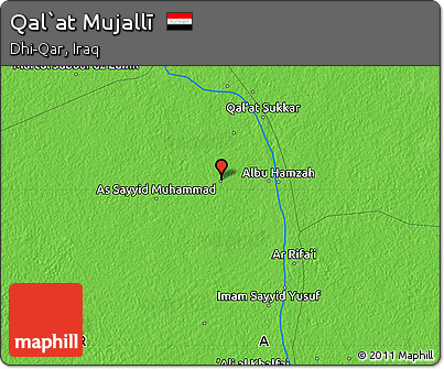 Political Map of Qal`at Mujallī