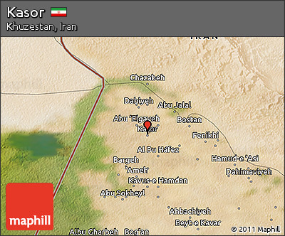 Satellite 3D Map of Kasor
