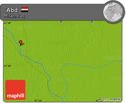 Physical Map of `Abd
