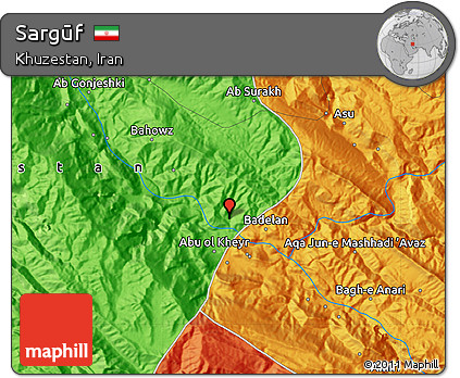 Political Map of Sargūf
