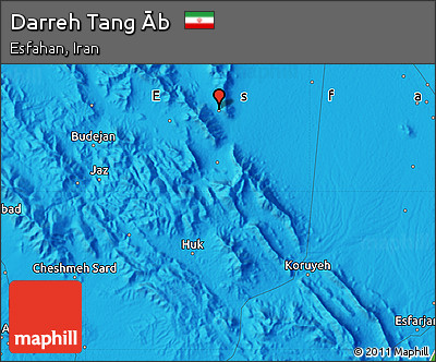 Political Map of Darreh Tang Āb