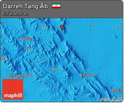 Political Map of Darreh Tang Āb