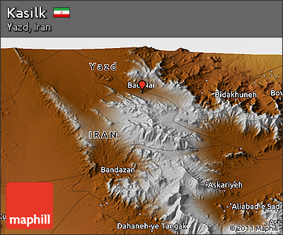 Physical 3D Map of Kasilk