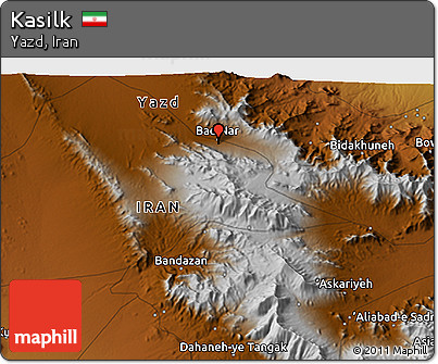 Physical 3D Map of Kasilk