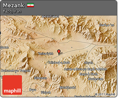 Satellite 3D Map of Mezank