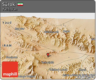 Satellite 3D Map of Sūrok