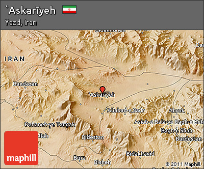 Satellite 3D Map of `Askarīyeh