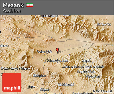 Satellite 3D Map of Mezank