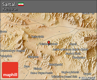 Satellite 3D Map of Sartal