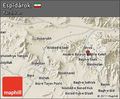 Shaded Relief 3D Map of Espīdārok