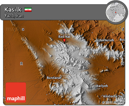 Physical Map of Kasilk