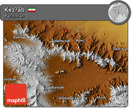 Physical Map of Kez̄āb